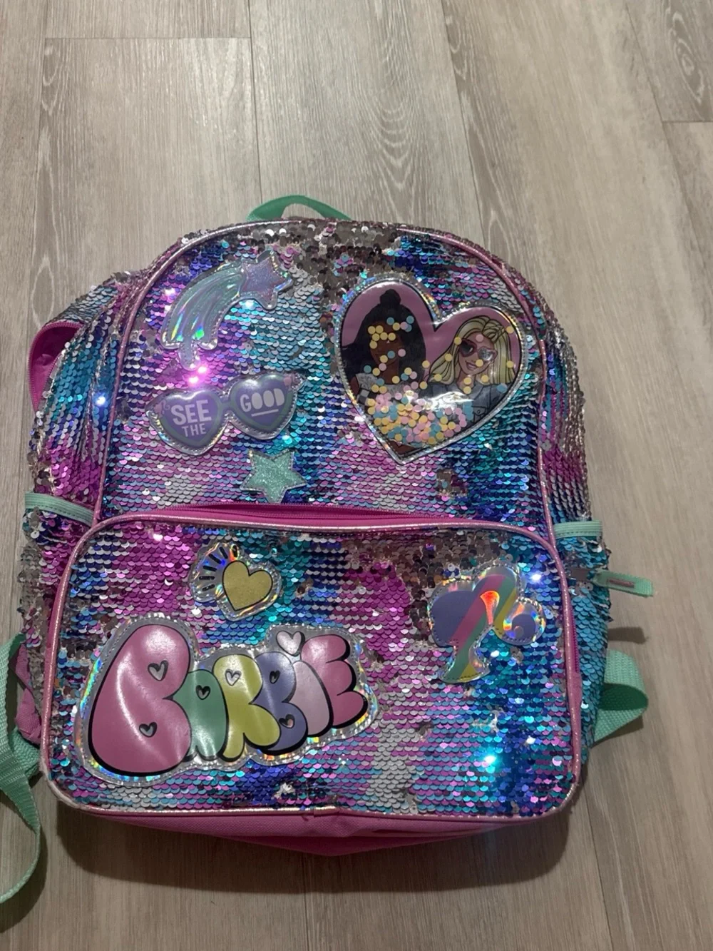 Kids Sequin Backpack - Multicolor Shimmer